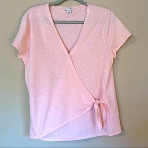 J. Crew Factory Light Pink T-Shirt
